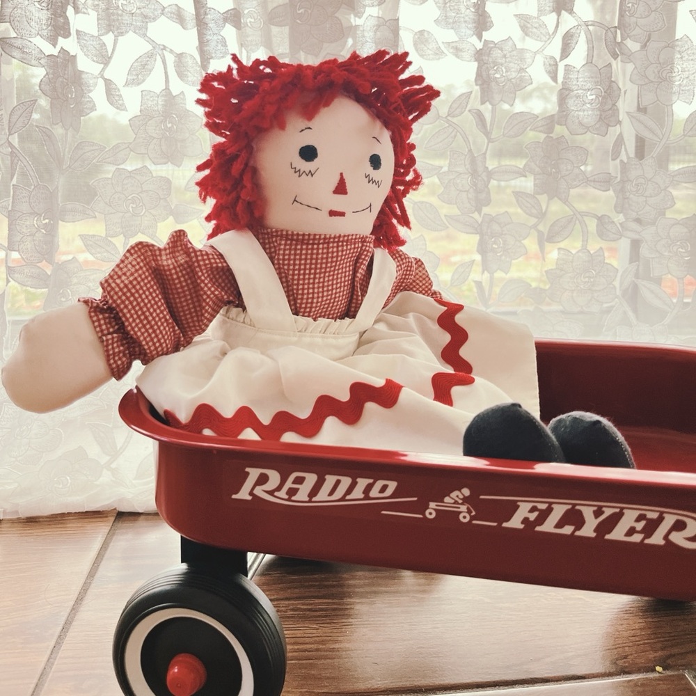 Vintage Timeless Raggedy Ann Classic Stuffed Doll Cherished Memories Playtime